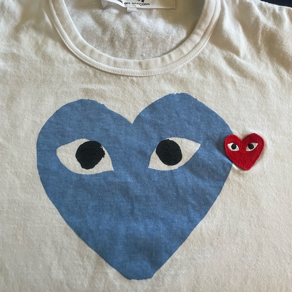 CDG PLAY adult tshirt Commes de Garçon